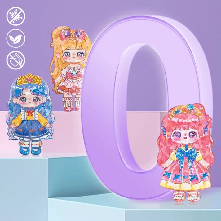 Magnetic Dress-Up Dolls – Reusable & Educational 👗🎨