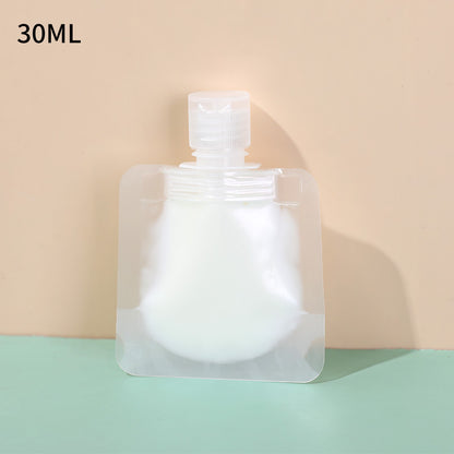 【10 PCS】Portable Travel Fluid Makeup Packing Bag