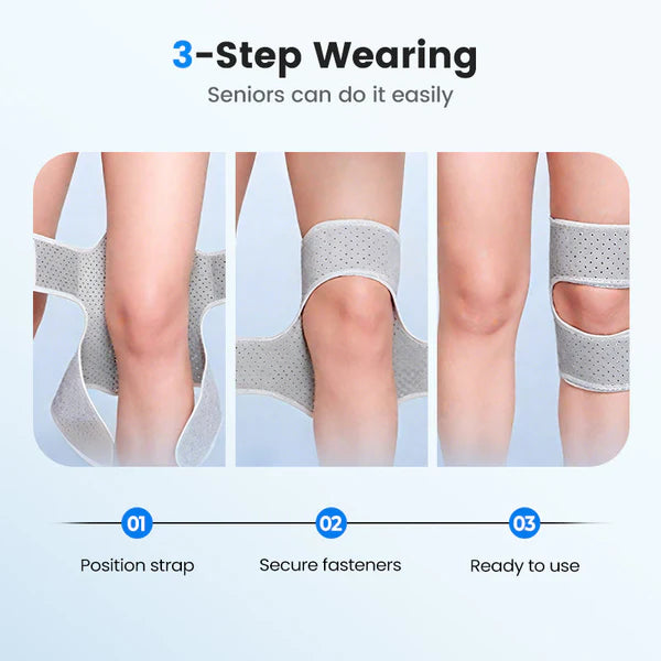 Adjustable Knee Protection Booster – Compression Support & Non-Slip | Breathable