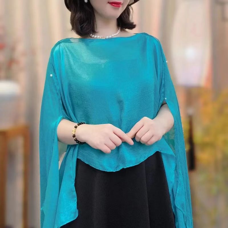 Fashionable Versatile Solid Color Shawl