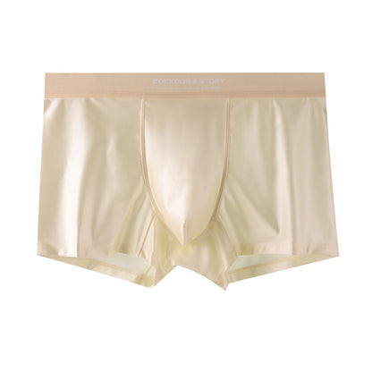 Men's Satin Ice Silk Briefs