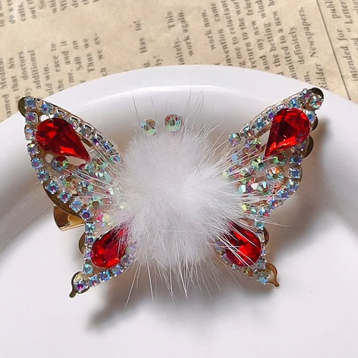 Moving Butterfly Hair Clip