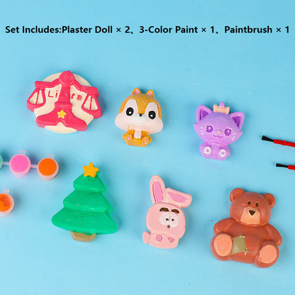 Plaster Doll DIY Painting Toy
