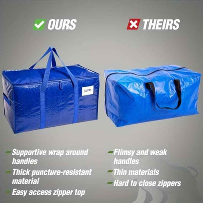 🧺 Large Capacity Waterproof Storage Bag for Clothes & Blankets