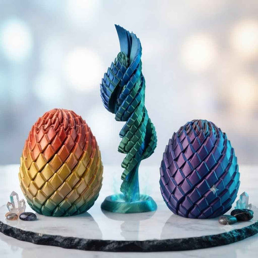3D Dragon Egg Fidget Toy｜Twisty Stress Relief Toy & Sensory Fun