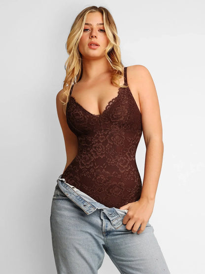 Lace Thong Bodysuit