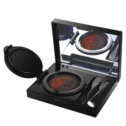 Dual-Color Cushion Eyebrow Pen & Eyeliner Gel - Waterproof & Sweatproof