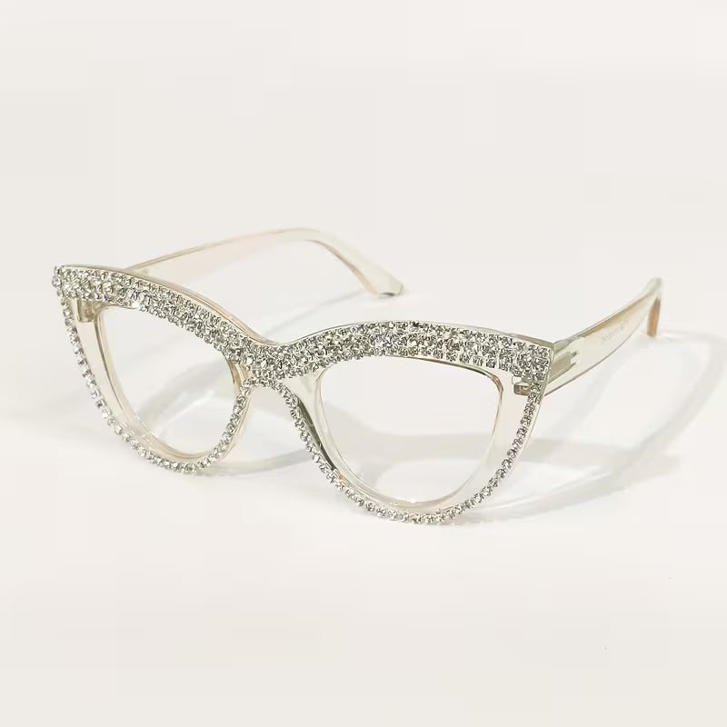 Cat-Eye Reading Glasses with +1.0 to +4.0 Magnification