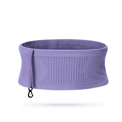 Multifunctional, breathable, concealed knitted hip bag