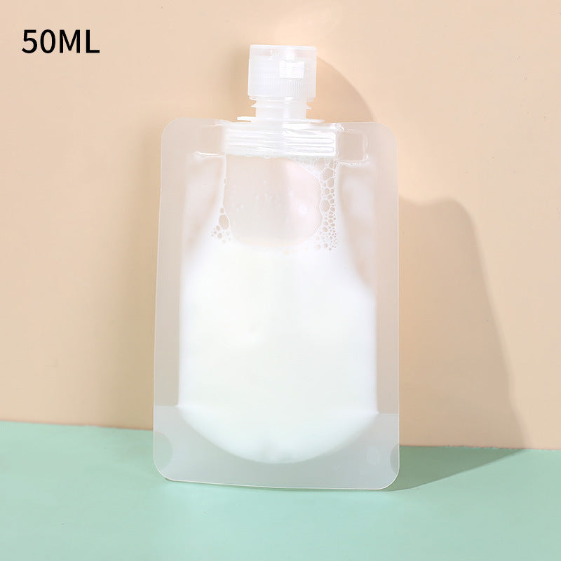 【10 PCS】Portable Travel Fluid Makeup Packing Bag
