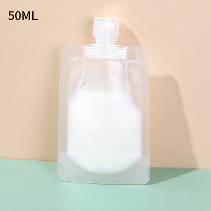 【10 PCS】Portable Travel Fluid Makeup Packing Bag