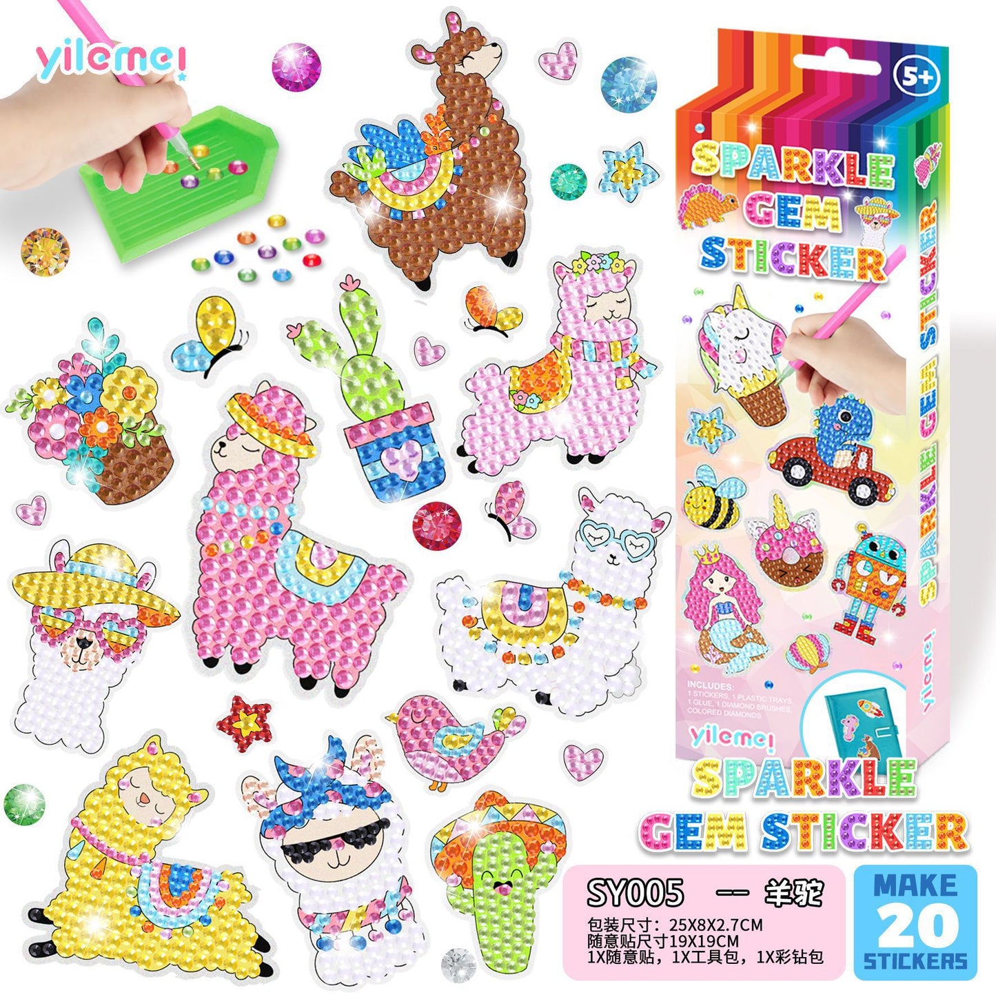 DIY Cartoon Creative Animal Princess Diamond Painting