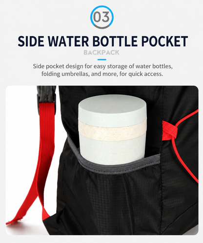 Lightweight Outdoor Backpack – Foldable for Travel, Hiking & Cycling