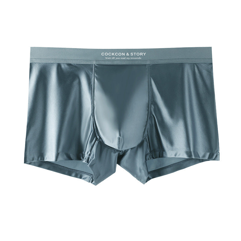 Men's Satin Ice Silk Briefs