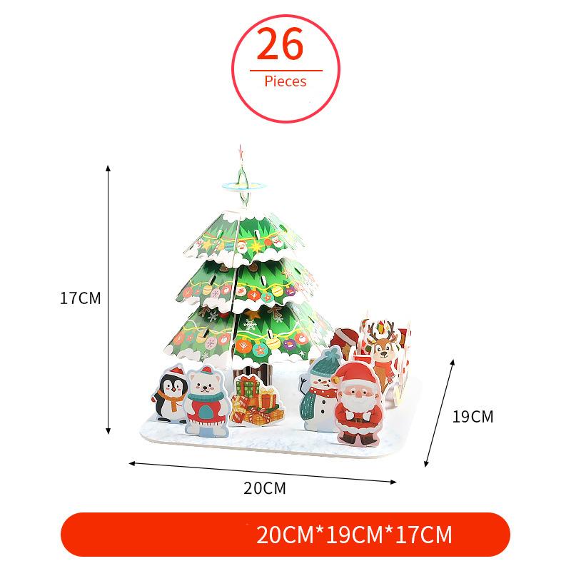 3D DIY Christmas Puzzle Kit