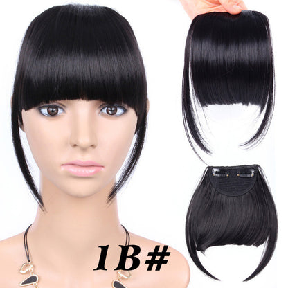 Seamless 3D Clip-In Bangs Hair Extensions