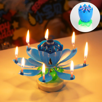Magic Flower Musical Birthday Candle