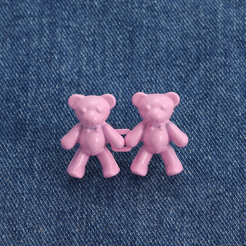 Waist Bear-Shaped Trouser Buckle