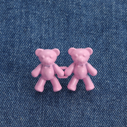 Waist Bear-Shaped Trouser Buckle