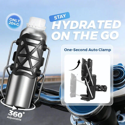 🚴Adjustable Bike Bottle Holder – Fits Various Bottles