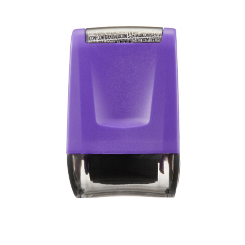 Privacy Protection Security Roller Stamp — Address & Billing Info Blocker