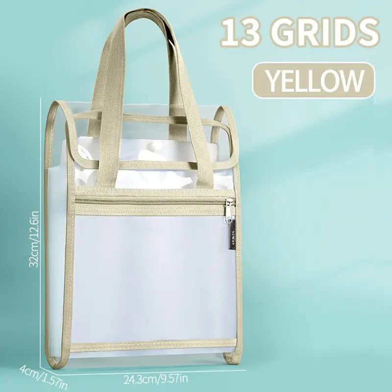 13 Pockets Document Organizer Portable File Bag