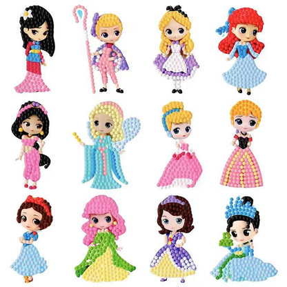 Children's DIY free stick cartoon diamond painting