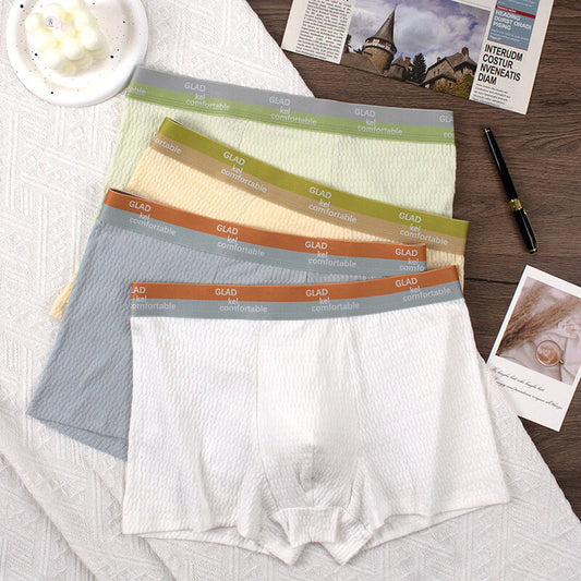 【Limited-time promotion on local inventory】Men's High-end Bubble Underwear, Comfortable, Breathable And Antibacterial