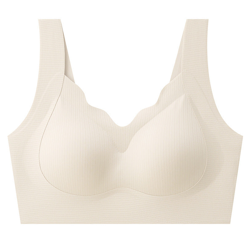 Seamless Lifting and No-wire Fixed Cup Beautiful Back Bra
