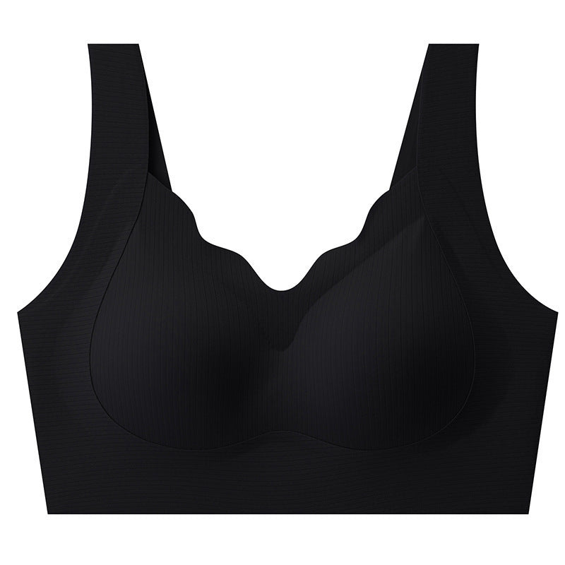 Seamless Lifting and No-wire Fixed Cup Beautiful Back Bra