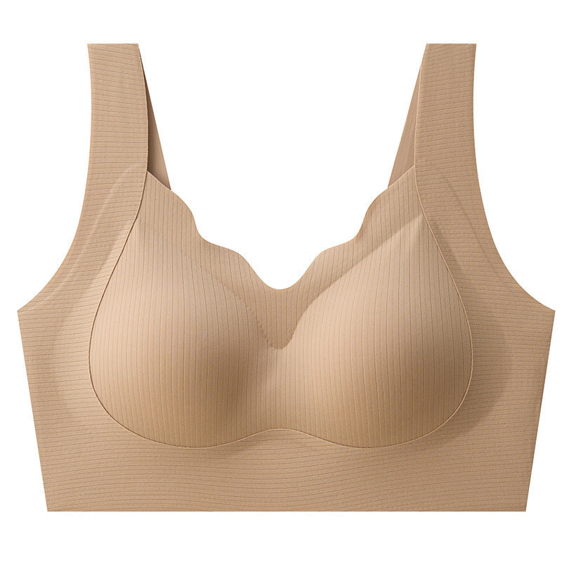 Seamless Lifting and No-wire Fixed Cup Beautiful Back Bra