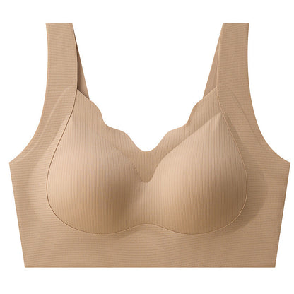 Seamless Lifting and No-wire Fixed Cup Beautiful Back Bra