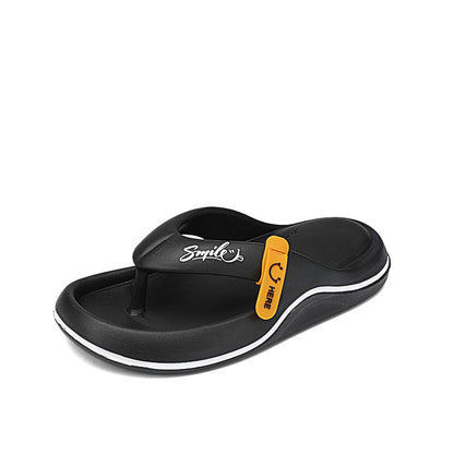 Men's Flip Flops Summer Outdoor Thick Soft Sole Cool Sandals