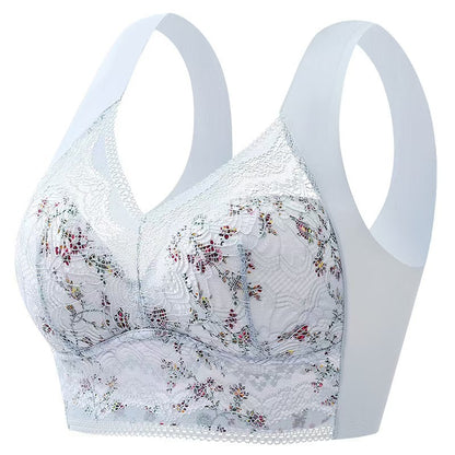 Gathered Thin Anti-Sagging Seamless Bra