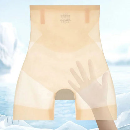 Ultra-thin Cooling Belly Shaping Anti-exposure Ice Silk Pants