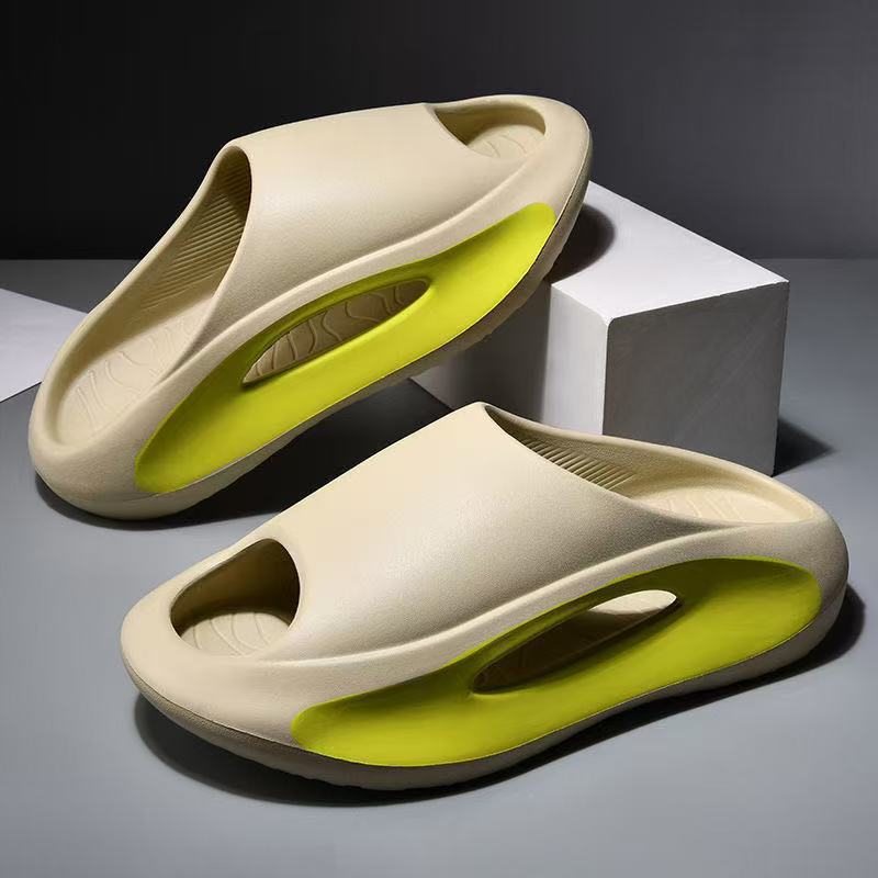 Men's Summer Outdoor Wear EVA Painted Sports Soft Bottom Beach Coconut Slippers