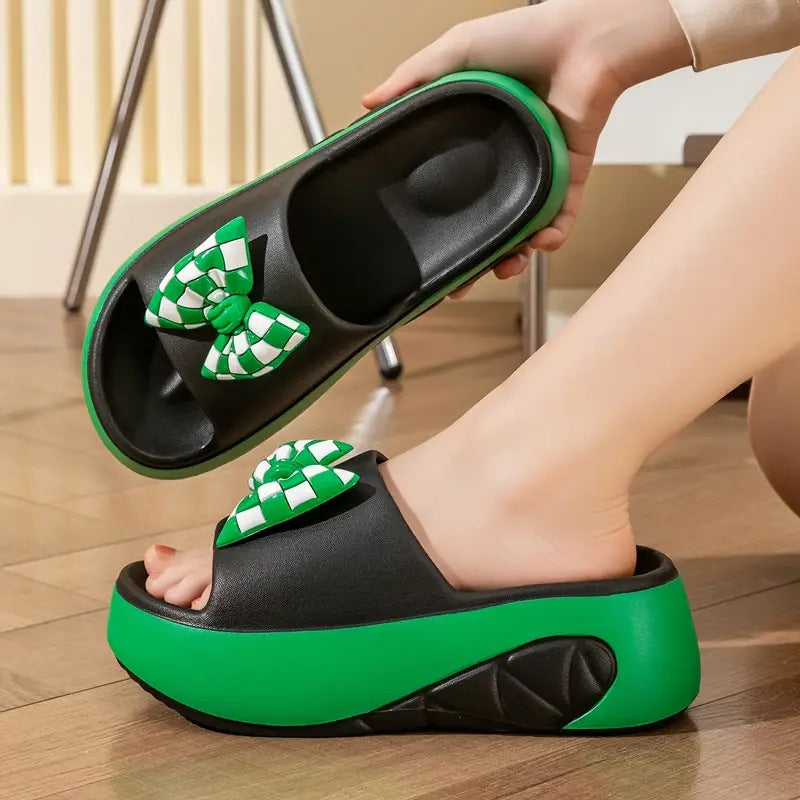 Women’s Summer Platform Slides – Non-Slip, Soft Sole, Stylish Sandals
