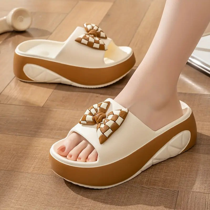 Women’s Summer Platform Slides – Non-Slip, Soft Sole, Stylish Sandals