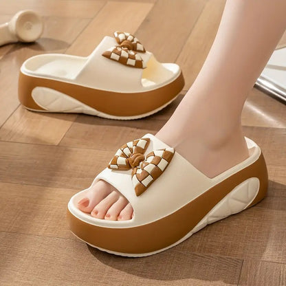 Women’s Summer Platform Slides – Non-Slip, Soft Sole, Stylish Sandals