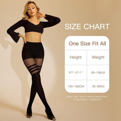 Women's Sexy Fishnet Mock Thigh High Stockings