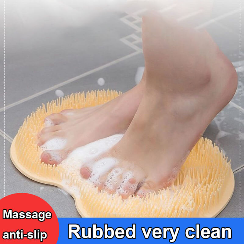 Anti-slip Silicone Foot And Back Rubbing Mat