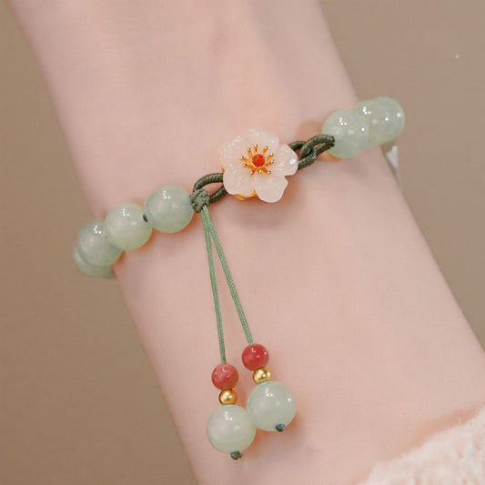 Women's Begonia Flower Luxury Bracelet