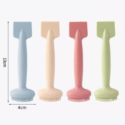 Dual-ended, Two-in-one Silicone Face Mask Brush