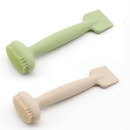 Dual-ended, Two-in-one Silicone Face Mask Brush