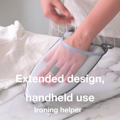 Handheld Ironing Board, Foldable Mini Ironing Table with Sponge, Portable Clothes Steamer Pad for Home Use