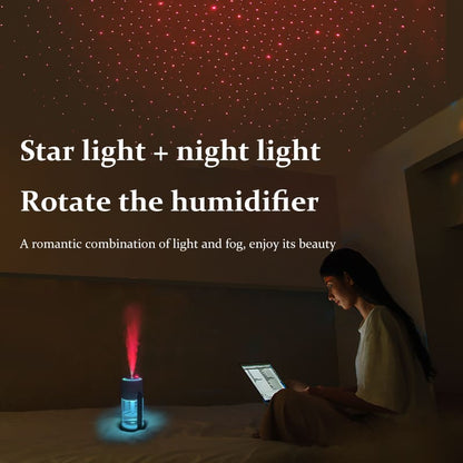 Starry Sky Projector Ultrasonic Car and Home Air Humidifier