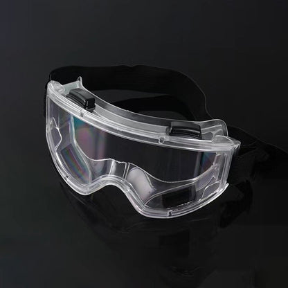 Transparent Anti-Fog, Windproof, Dustproof Cycling and Skiing Protective Glasses