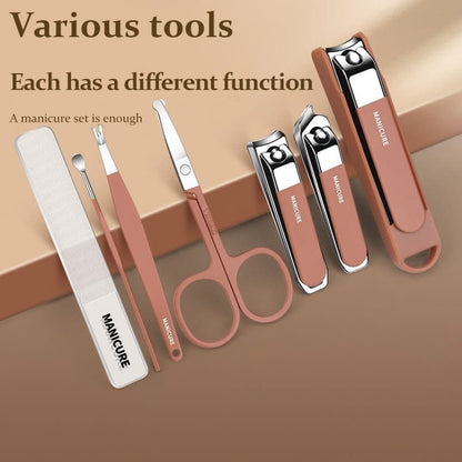 Anti-Splash Nail Clipper Set Portable Handheld Personal Care