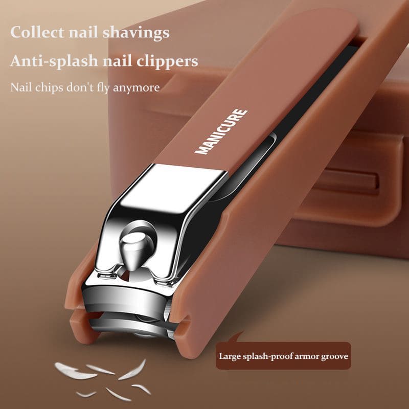 Anti-Splash Nail Clipper Set Portable Handheld Personal Care