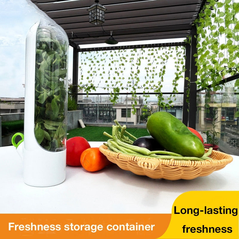 Herb Freshness Keeper Box, Vegetable Freshness Storage Container, Cilantro & Herb Preservation Box